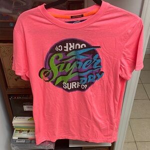 Superdry Bright Pink Graphic Tee